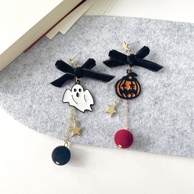 Alloy Halloween Funny Creative Earrings MIC-ABL026