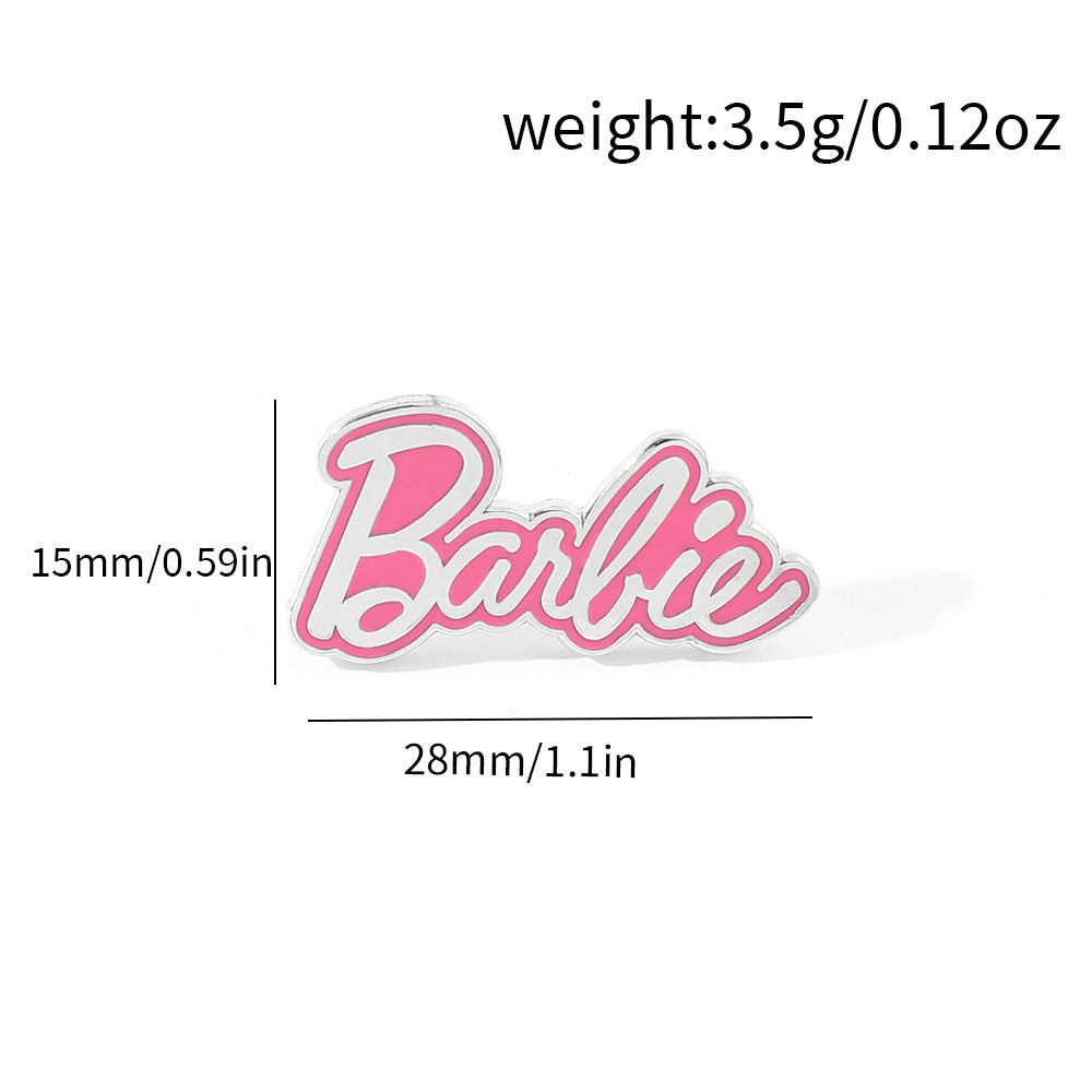 Alloy Barbie brooch (Minimo de Compra 2) MIC-ZhuoL027