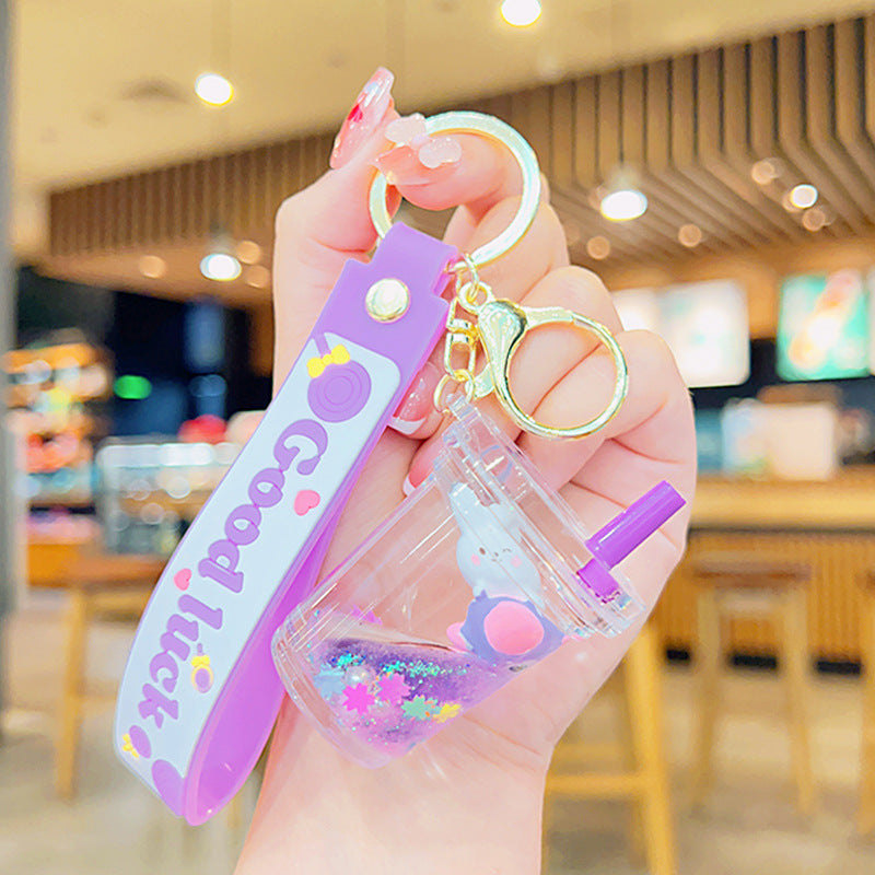 PVC cartoon cute pet cute keychain MYA-YiD048