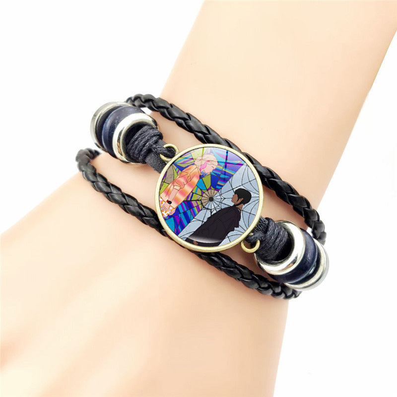 alloy vintage leather bracelets MIC-BT-JiaY005