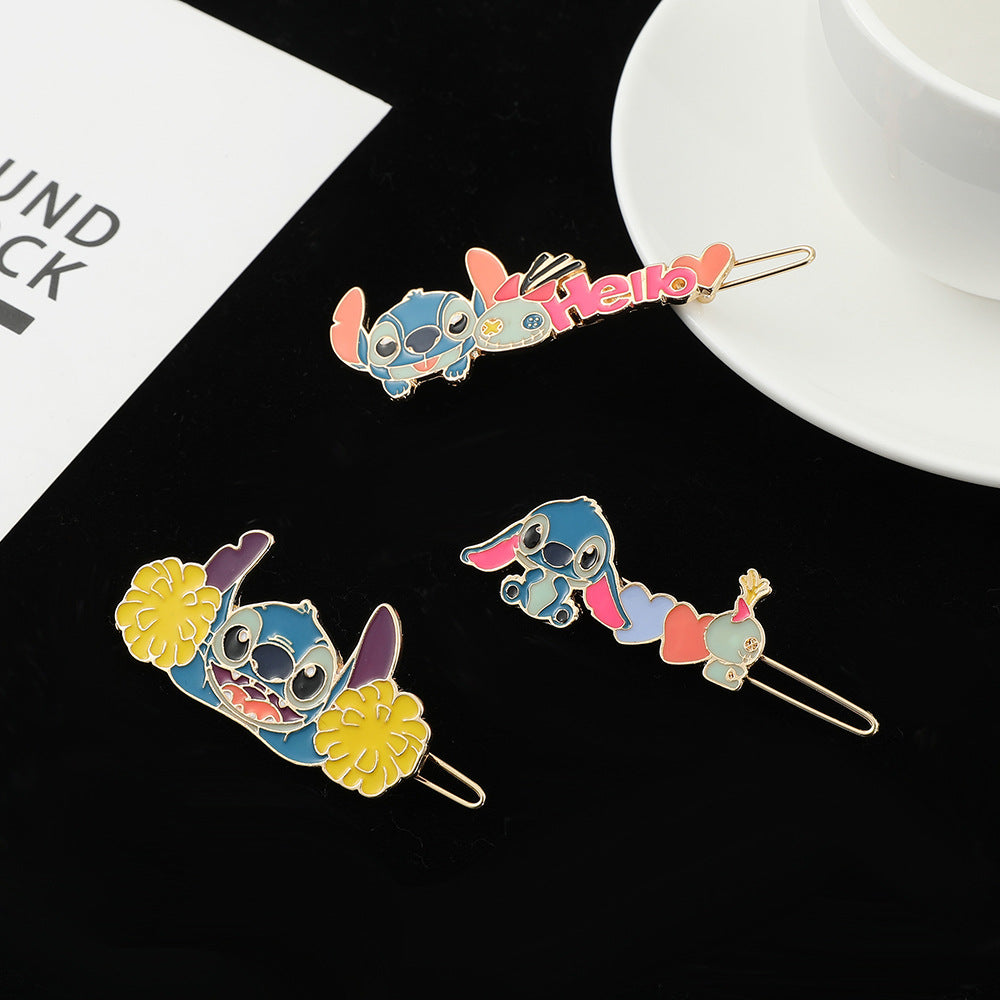 Alloy cute cartoon hair clip (Minimo de compra 2) MIC-YunX017