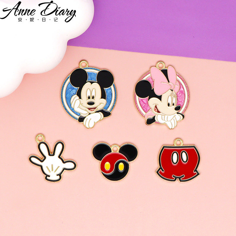 Alloy cartoon small animal pendant (Minimo de Compra 10) MIC-JingX011