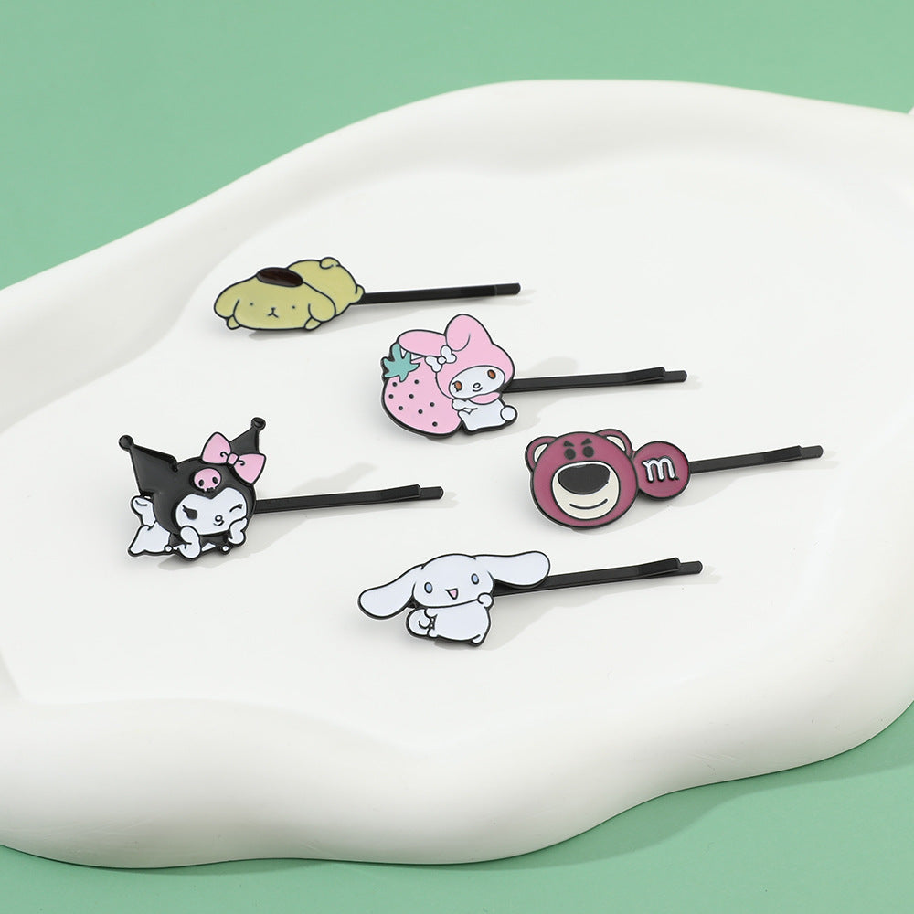 Alloy animal straight hair clip (Minimo de compra 2) MYA-YunX001