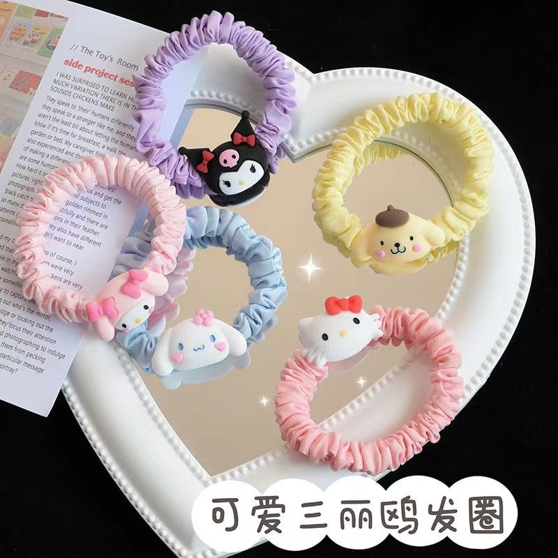 Fabric cartoon cute headband hair loop (Minimo de compra 10) MIC-WeiY009