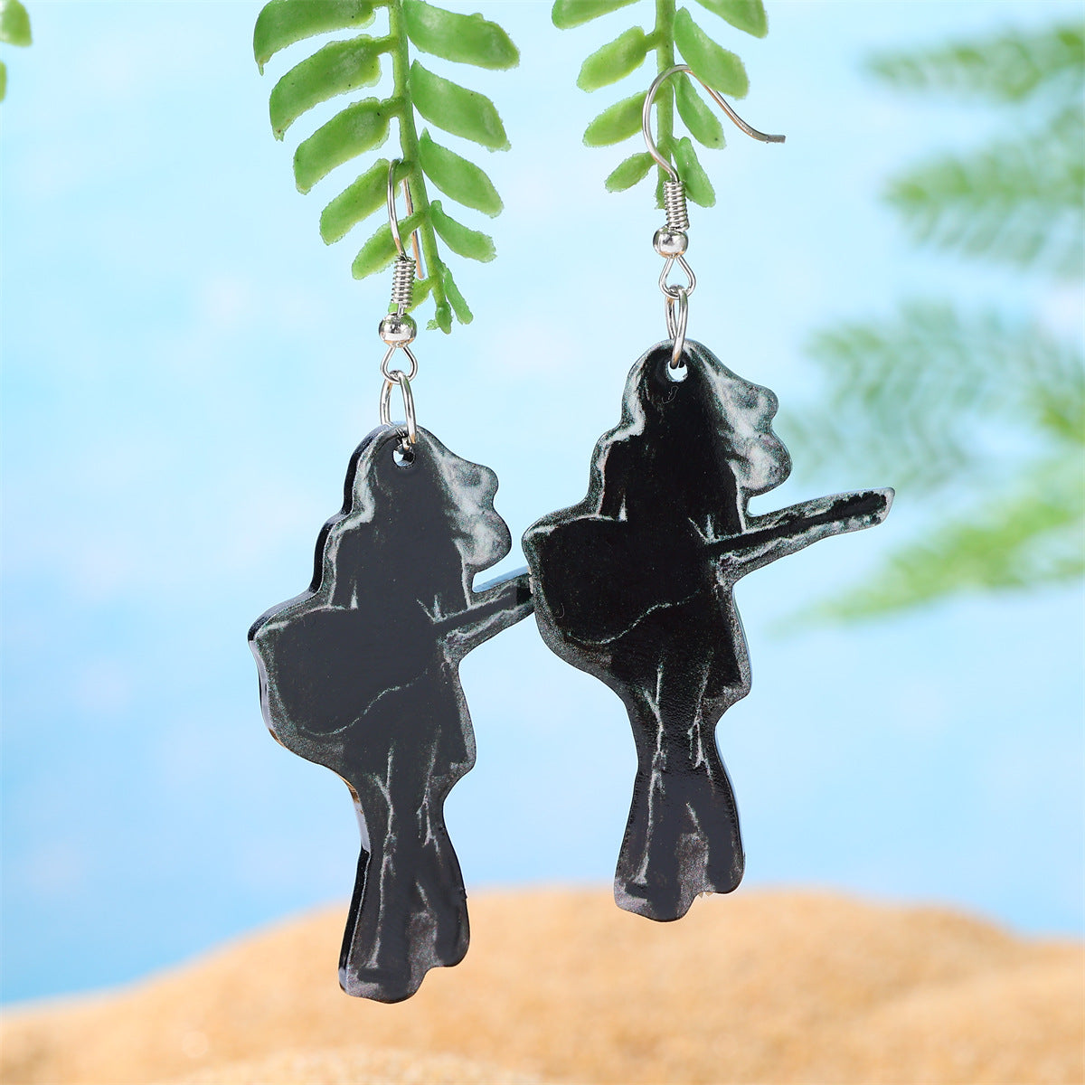 Alloy Mouldy Vermicelli Earrings MIC-JiaY010