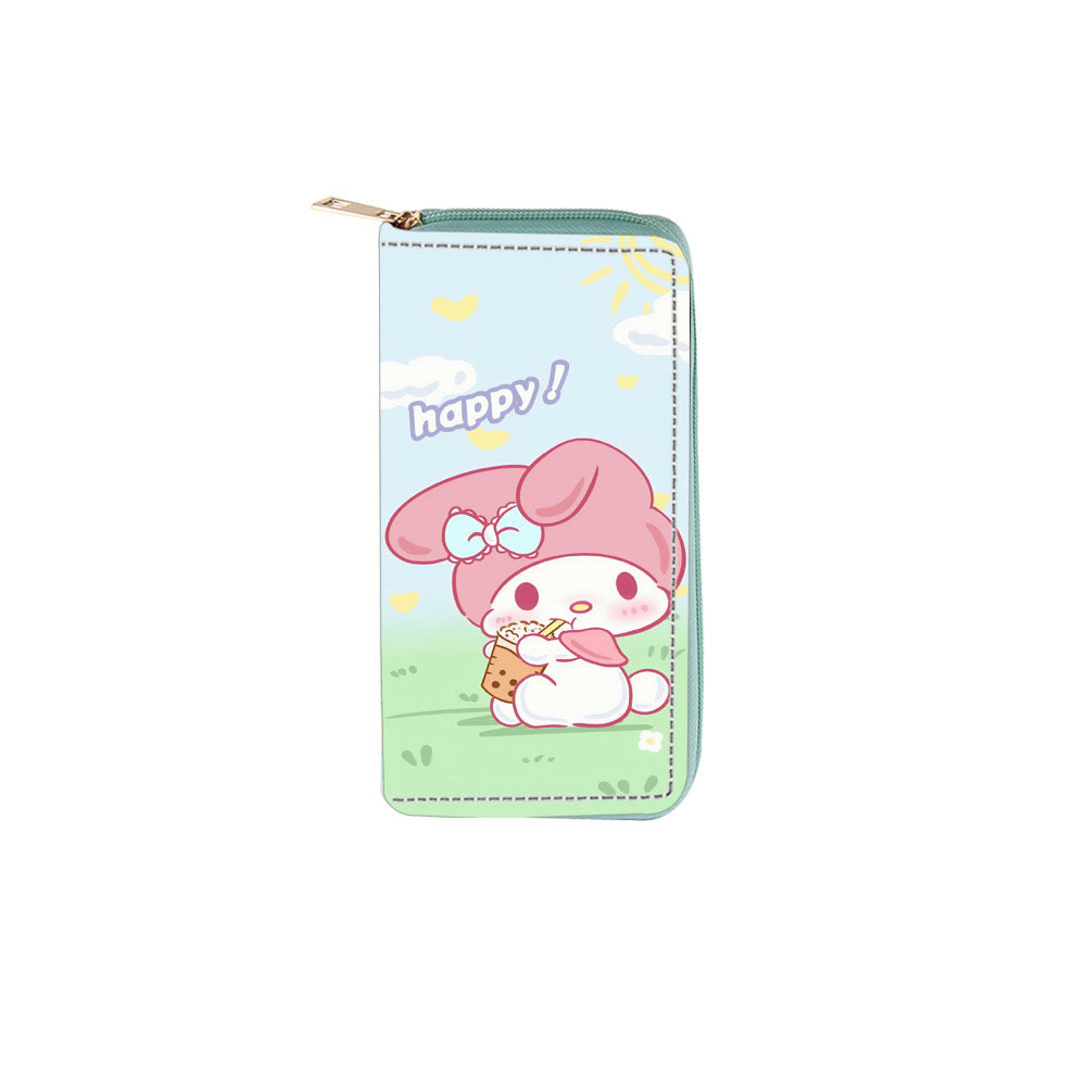 PU long cartoon zipper wallet (Minimo de compra 3) MIC-Dengx011