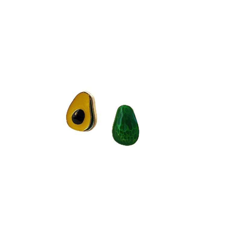 Alloy cartoon fruit earrings MIC-AXing012