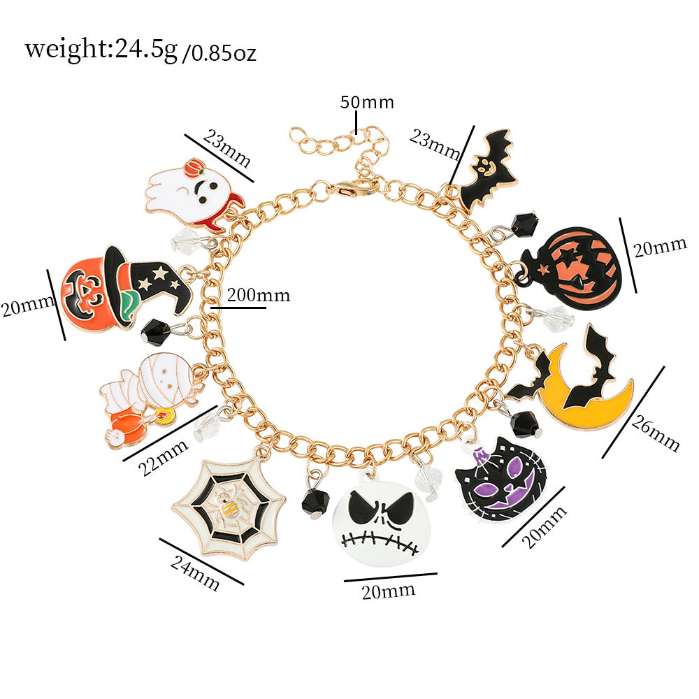 Alloy cartoon anime horror movie bracelet (Minimo de Compra 5) MIC-ZhuoX017