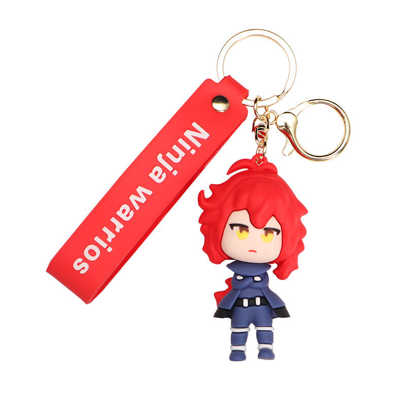 PVC cartoon version Q keychain MIC-LanC004