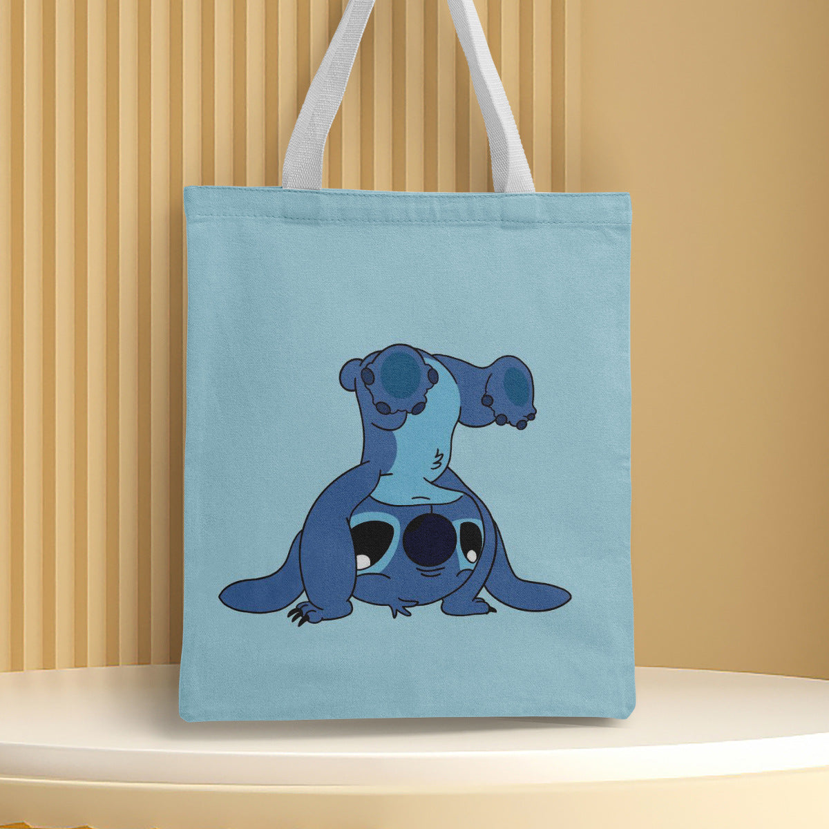 Polyester cartoon printed canvas bag (Minimo de Compra 2) MYA-QB001