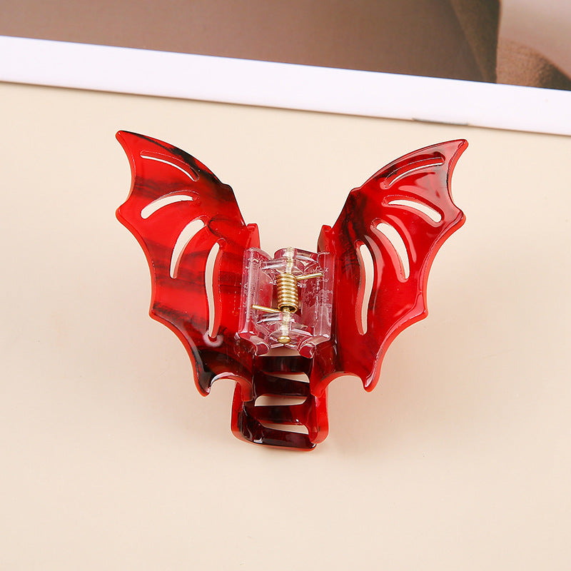 Plastic Halloween Bat Funny Hair Clip (Minimo de Compra 2) MIC-SanE003