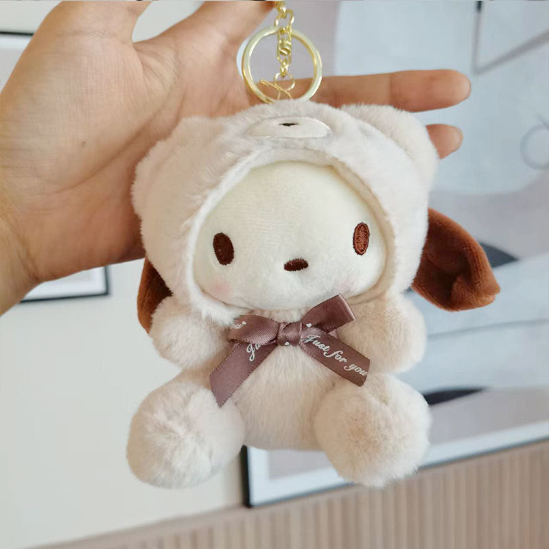 Plush cute cartoon keychain  (Minimo de compra 3) MYA-TuoY006