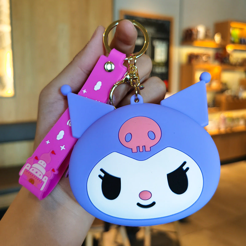 Keychains PVC Hardware Cute Cartoon Animated Coin Purse (S) MIC-YMeng019