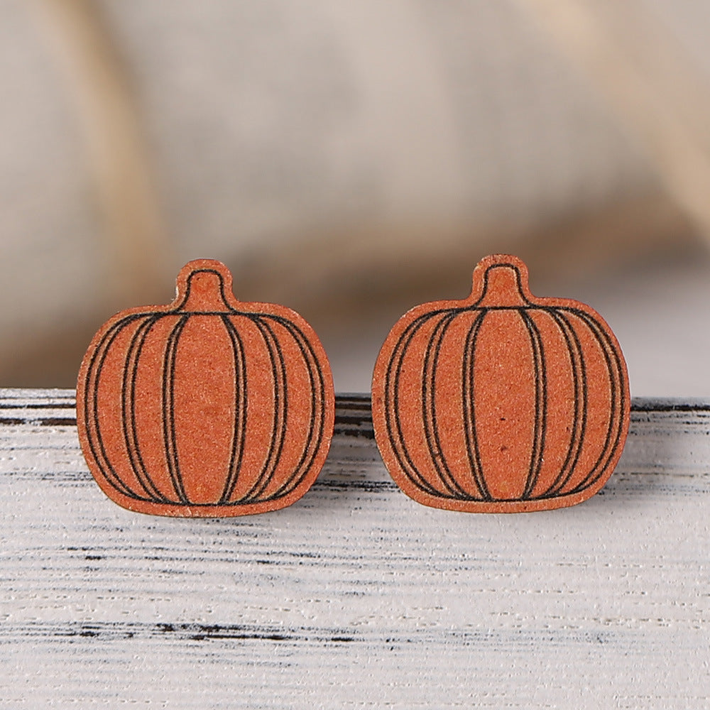 Acrylic New Halloween Collection Earrings (Minimo de Compra 2) MYA-ChuL006