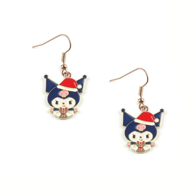 Alloy cartoon cute earrings (Minimo de Compra 2) MIC-FuYu005