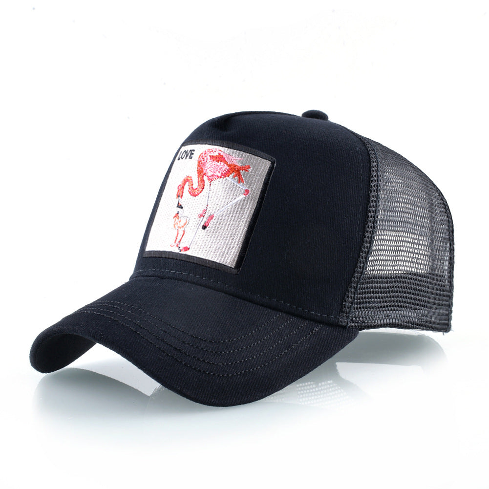 Nylon animal embroidery Baseball cap MYA-DSM004