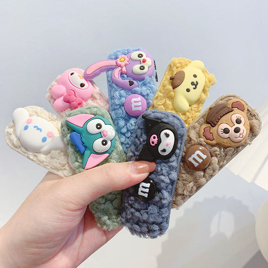 Acrylic cute cartoon lamb hair clip MIC-DiLan009