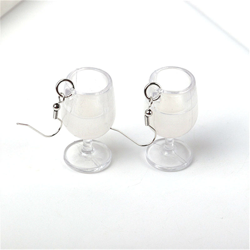 Acrylic Mini Sexy Cup Earrings MYA-ChouD044