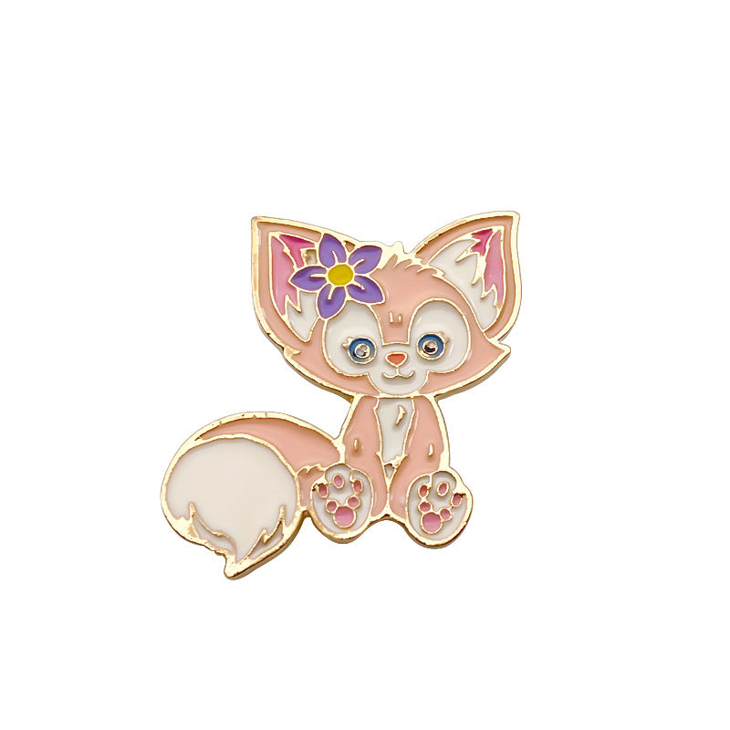 Alloy cartoon Lingna Beier brooch (Minimo de compra 2) MIC-FuD008