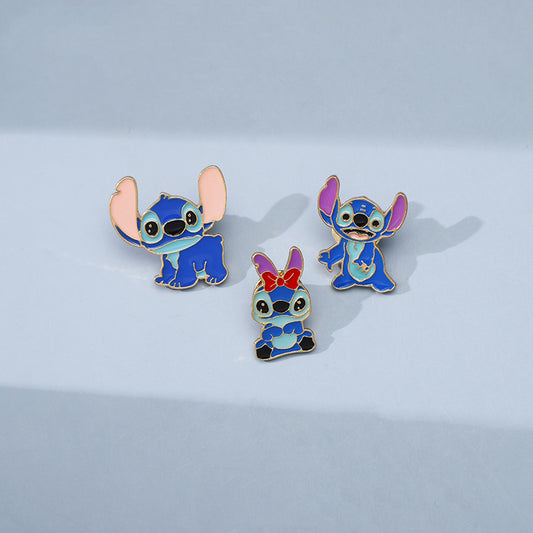 Alloy cartoon classic anime brooch MIC-WXJ020