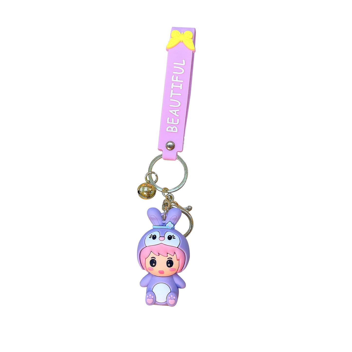 PVC cartoon doll keychain MIC-JinG015