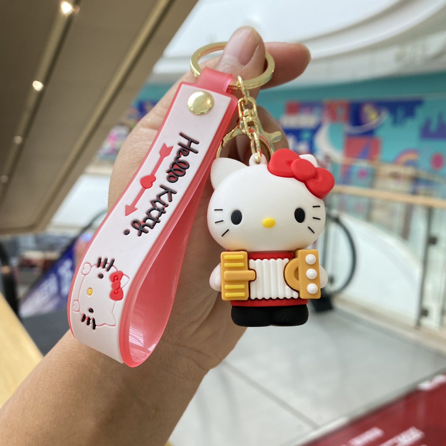 PVC cartoon cute pet cute keychain MIC-PengY040