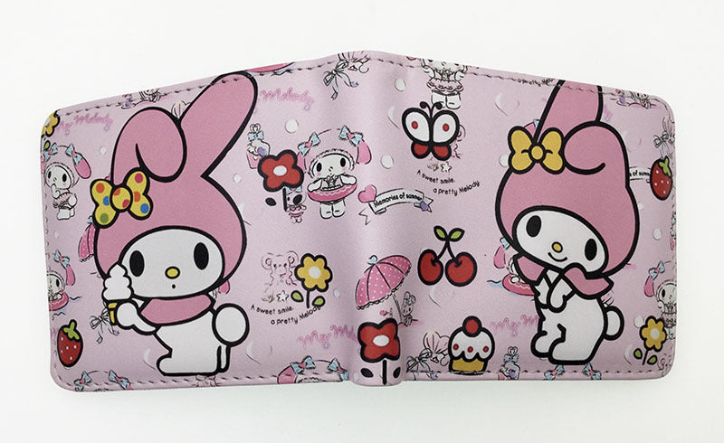 PU cartoon anime short zipper wallet MIC-ChangY015