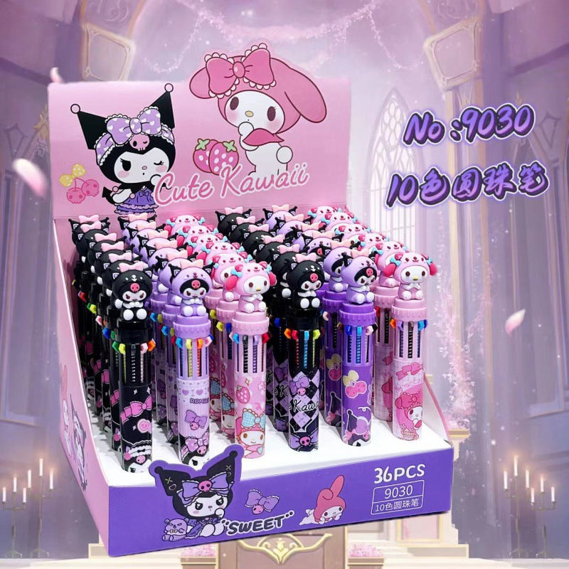 Acrylic lovely doll neutral pen 36PCS MIC-HeH004