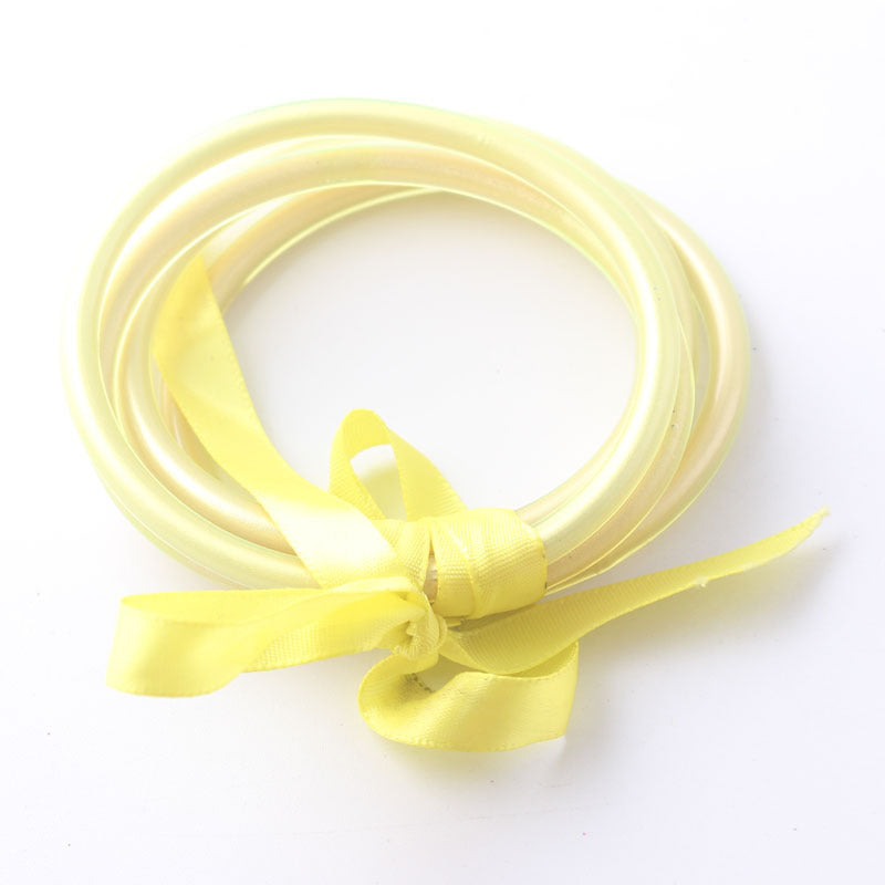 PVC silicone rice bead series bracelet (Minimo de Compra 2) MIC-HuiF005