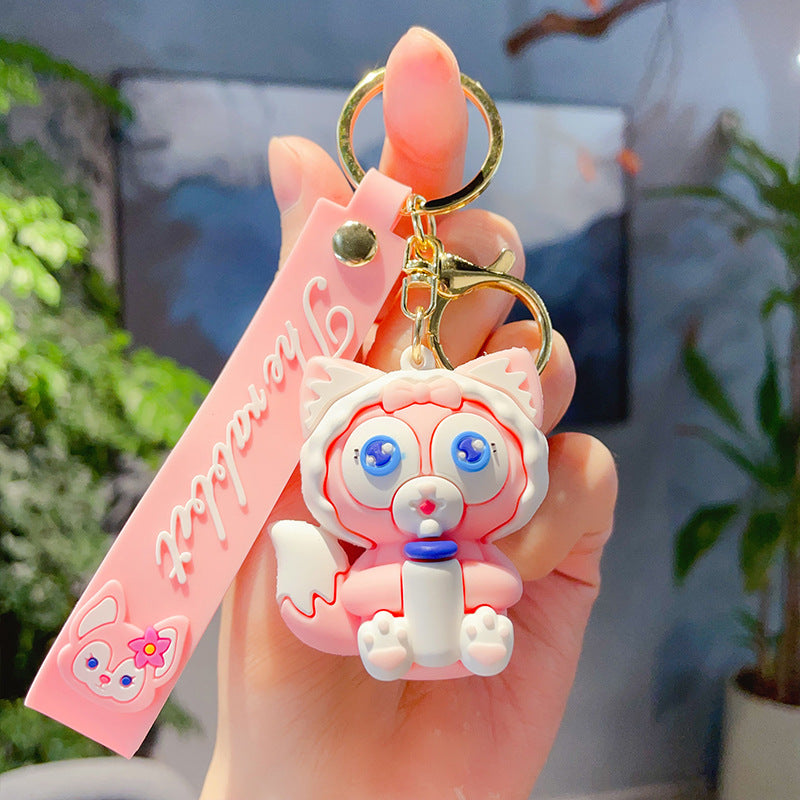 PVC New Cartoon Cute Keychain MYA-JinG036