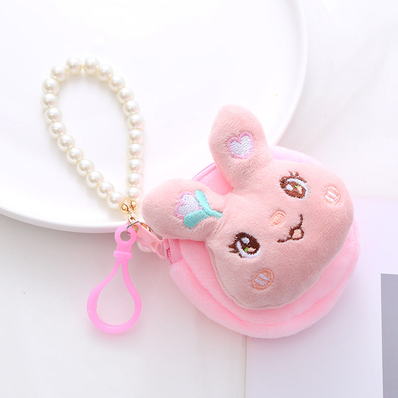 Cotton rabbit zipper small coin purse Minimo de compra 5 MIC-JiaW004