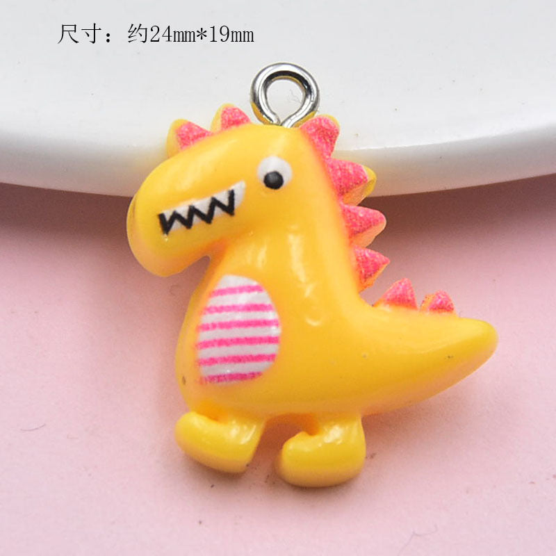 Resin cute unicorn dinosaur accessories MIC-ZhiB017