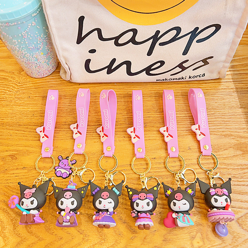 PVC cartoon cute pet cute keychain MYA-YiD047