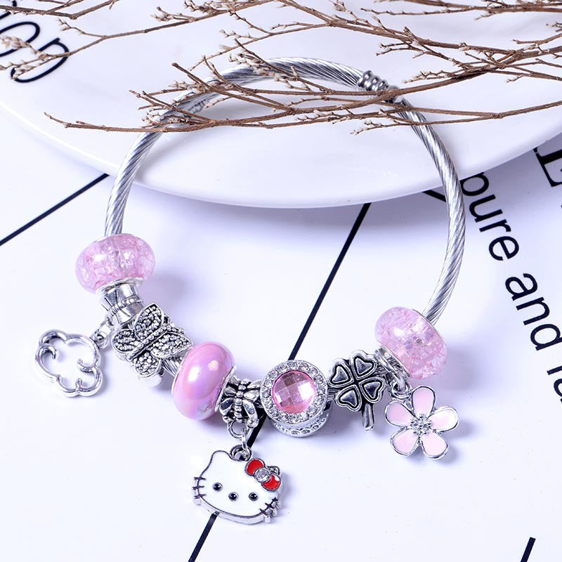 Flower clover bracelet US-ShanM007