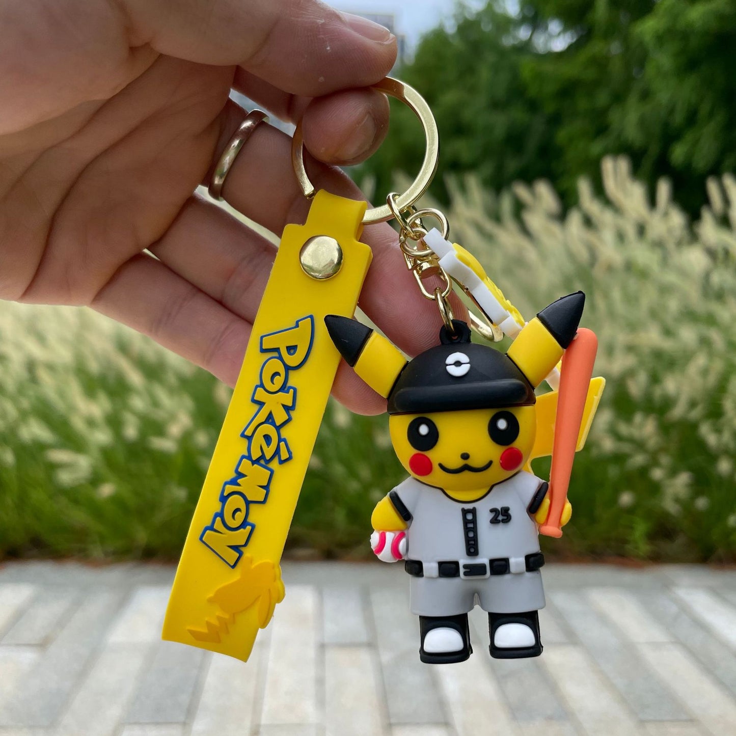 PVC New Pikachu Keychain MIC-YaoP013