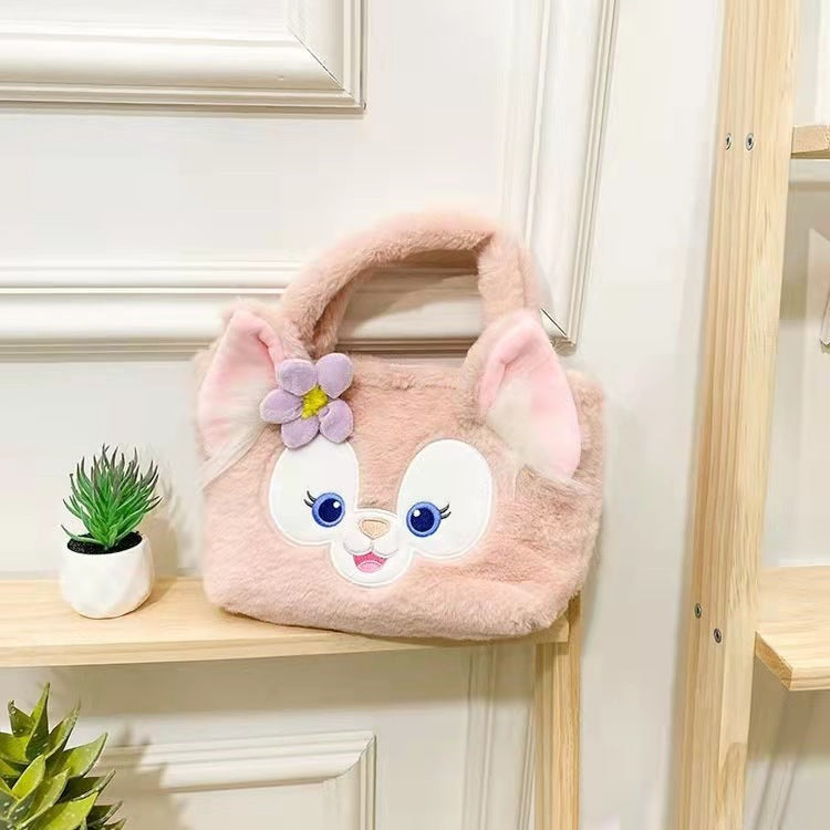 Plush doll cross shoulder bag(Minimo de compra 3) MIC-JuH008