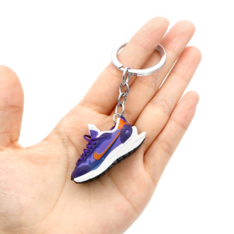 keychain 3D three-dimensional sneakers toy jewelry pendant (F) MIC-QLP035