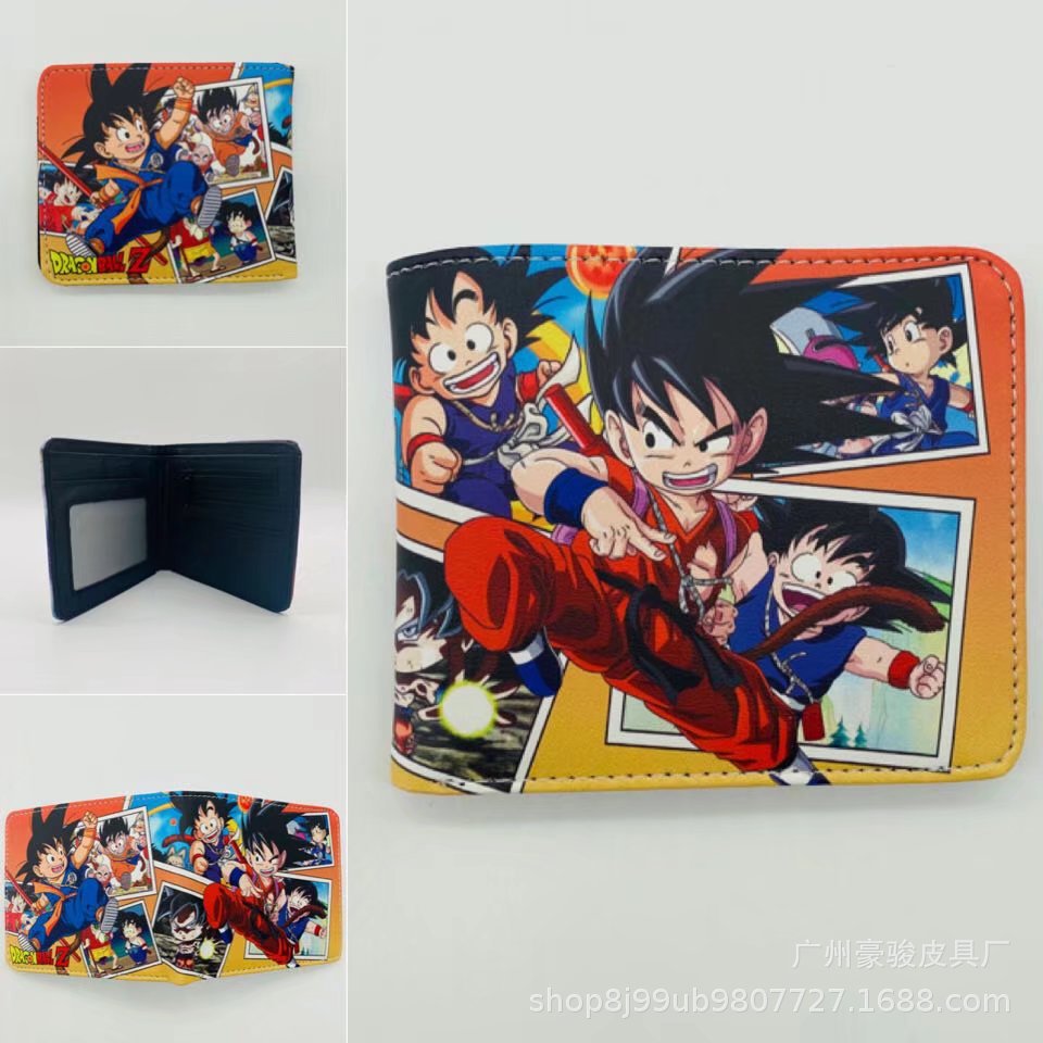 PU Seven Dragon Ball Short Wallet MIC-HaoJ010