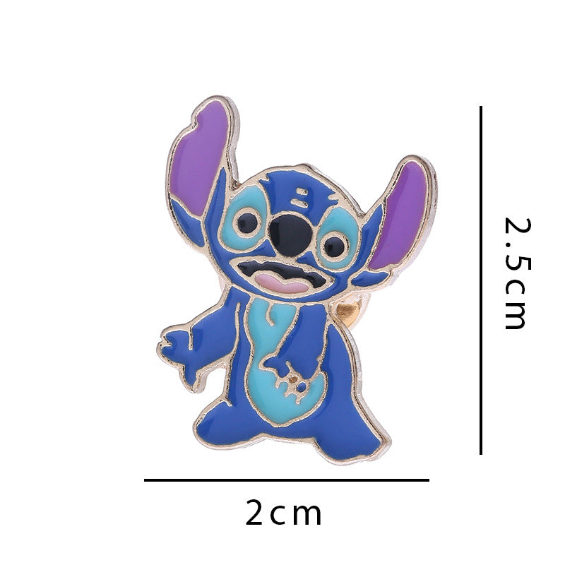 Alloy cartoon classic anime brooch MIC-WXJ020