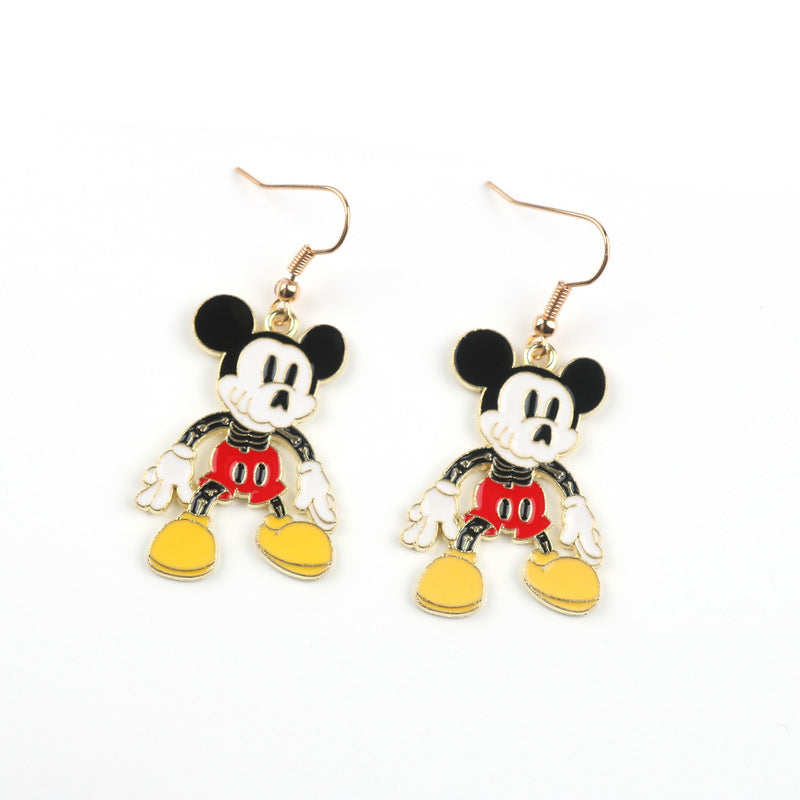 Alloy Ghost Skull Earrings (Minimo de Compra 2) MIC-FuYu002