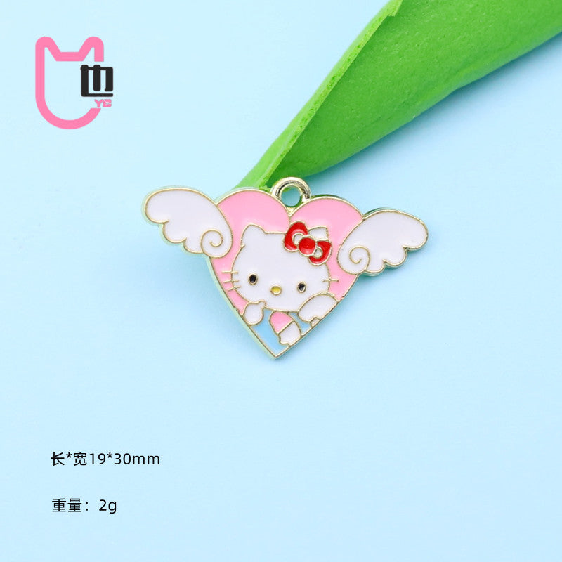 Alloy cartoon cute Katie accessories (Minimo de compra 10) MIC-ZeY004