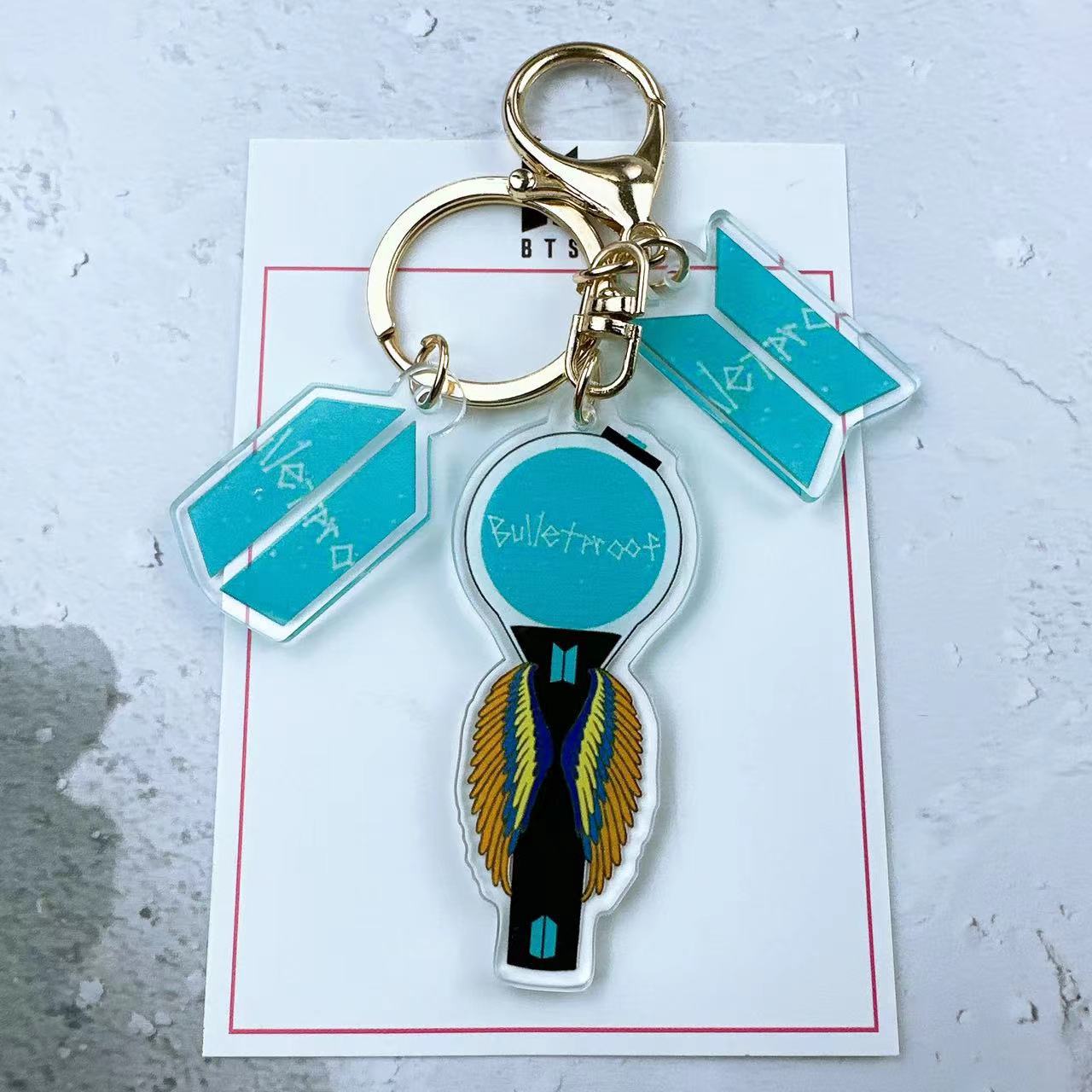 Acrylic BUTTER keychain MIC-XingY003