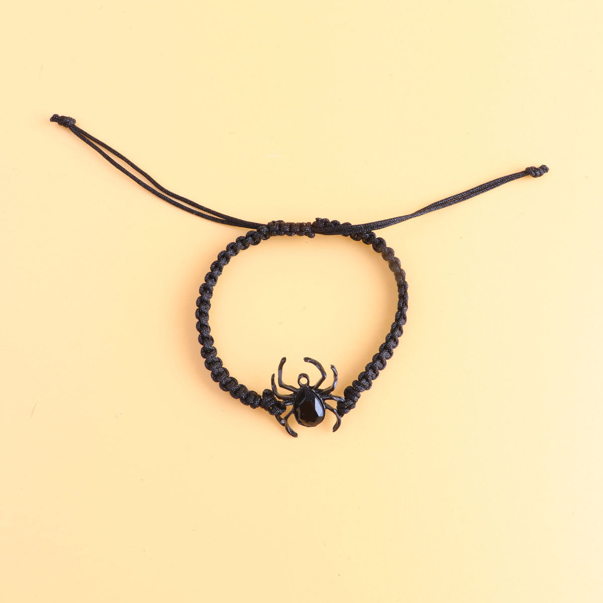 Alloy woven black spider bracelet (Minimo de Compra 3) MIC-GonL003