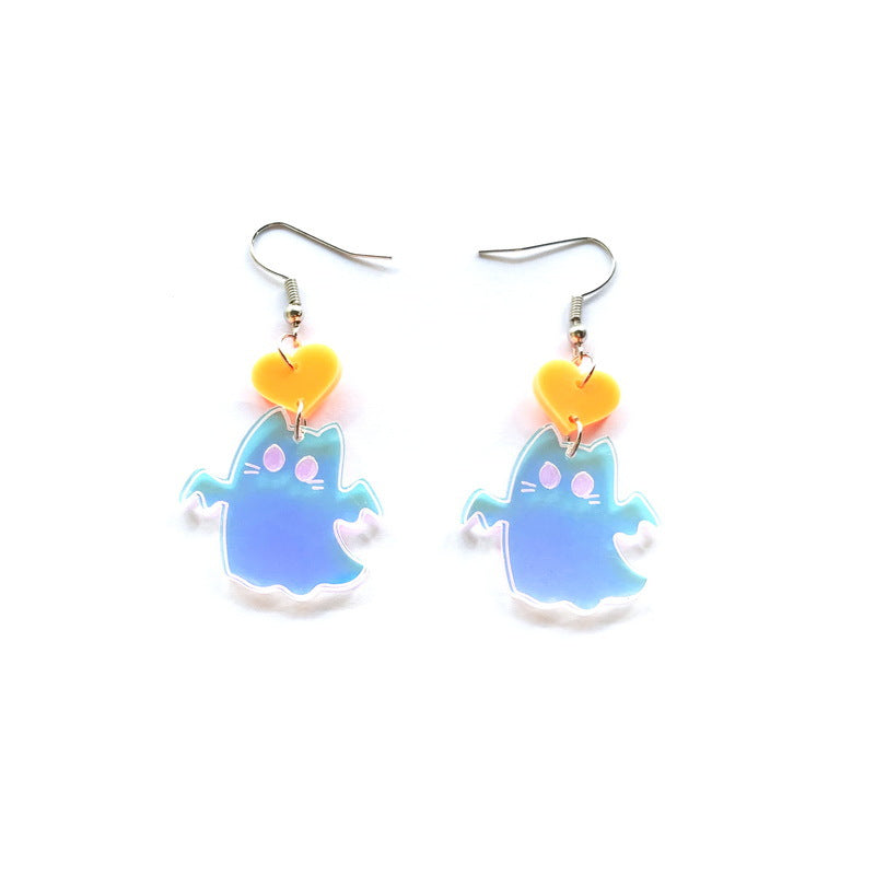 Acrylic Candy Love Earrings MIC-NingD049