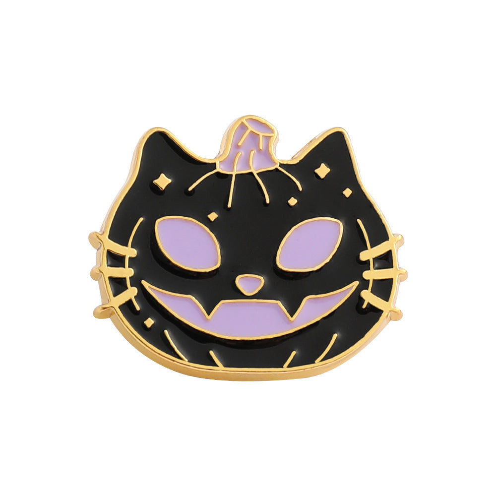 Alloy Halloween pumpkin brooch (Minimo de Compra 2) MIC-ShengY042