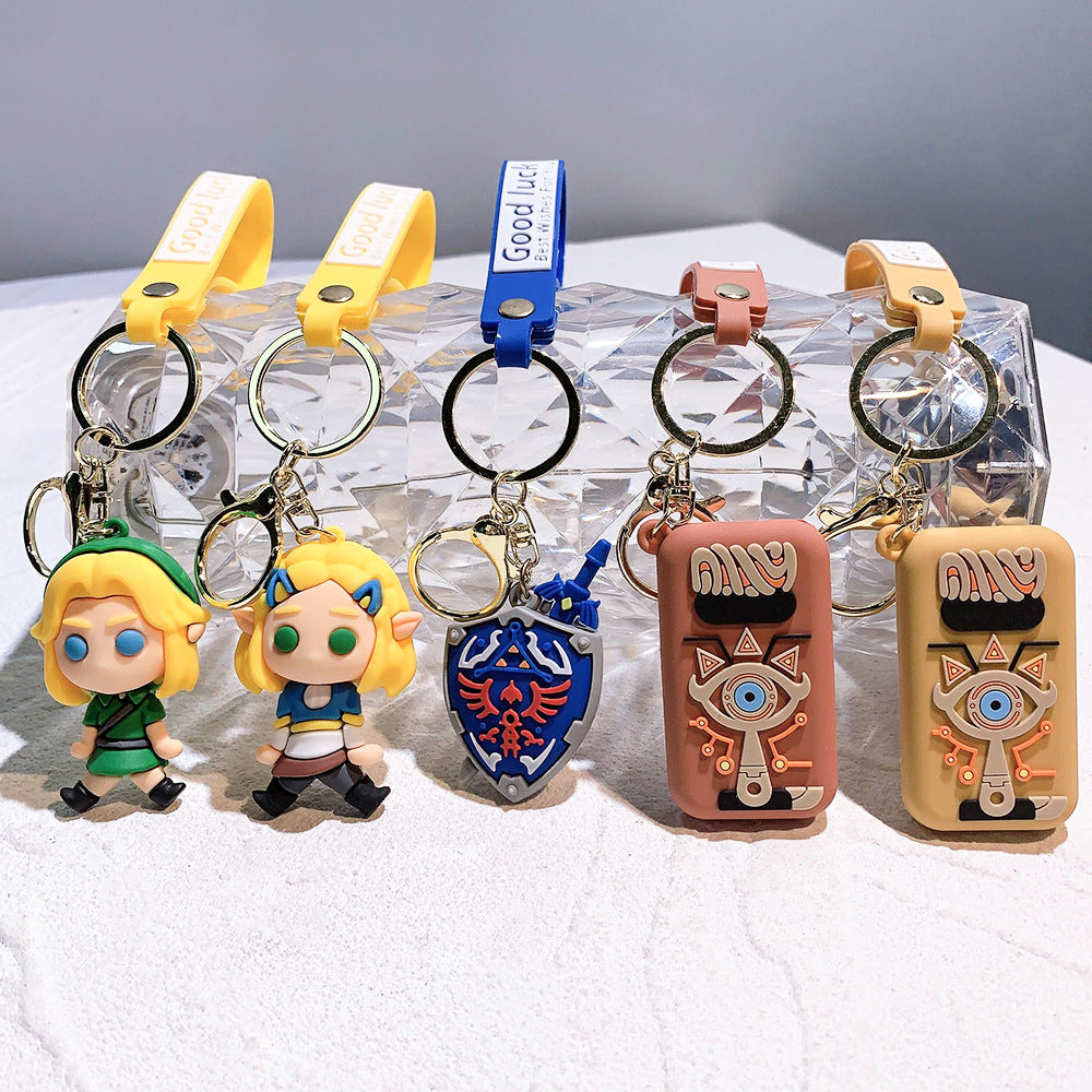 PVC New Cartoon Keychain MYA-QiChao003