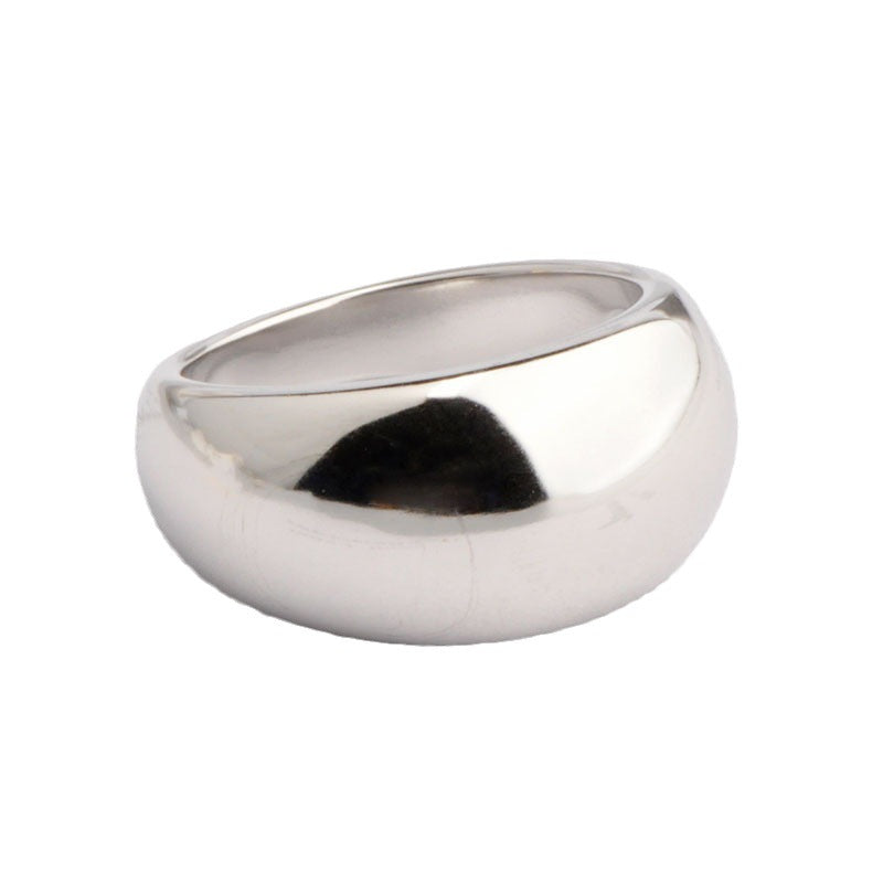 Stainless steel gold-plated personalized cool style ring MYA-YHZX002