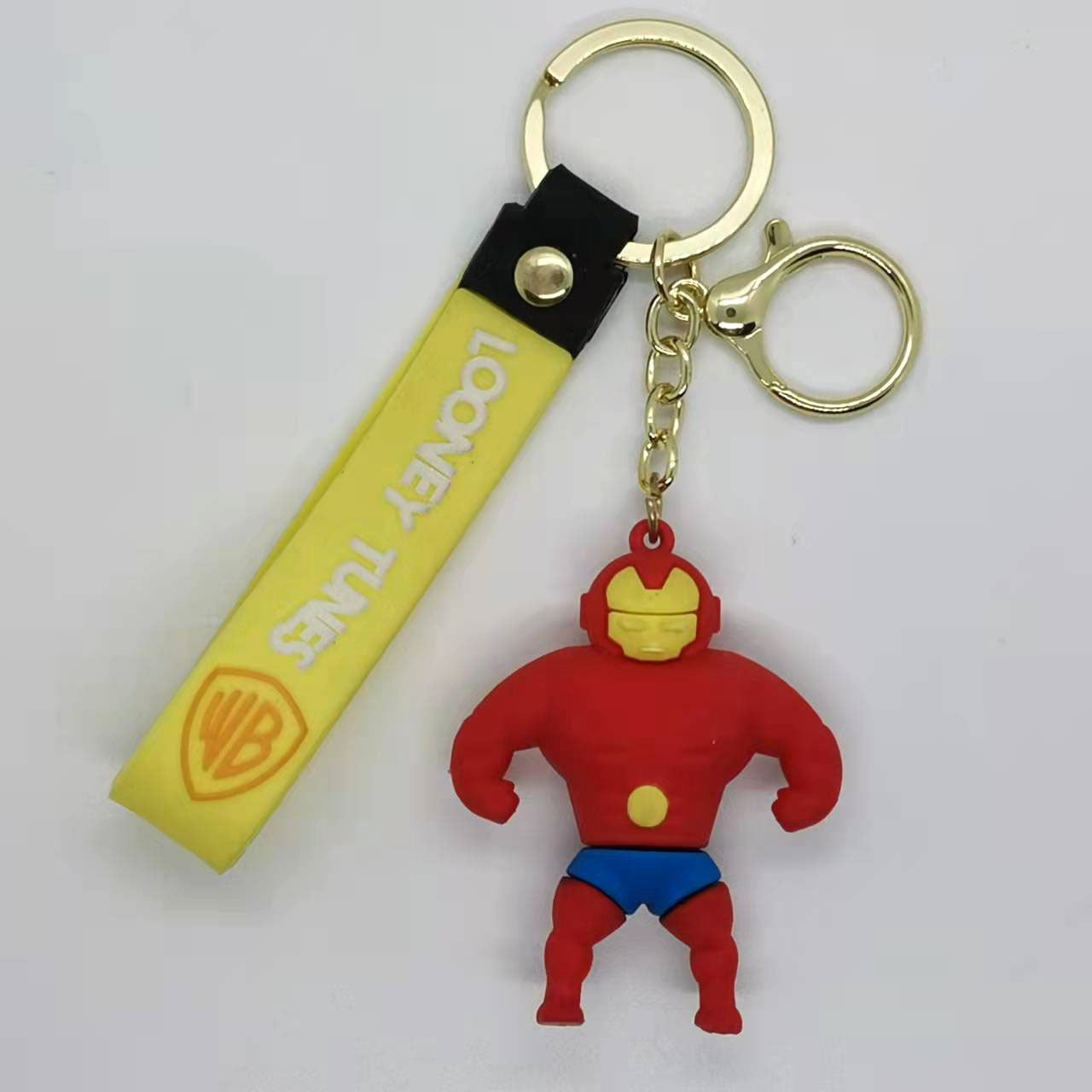 PVC new muscular cartoon keychain (Minimo de compra 2）MIC-JuS008