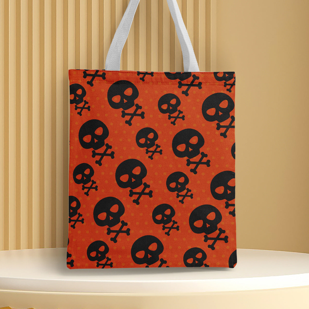 Polyester Halloween canvas shoulder bag (Minimo de Compra 2) MYA-QB007