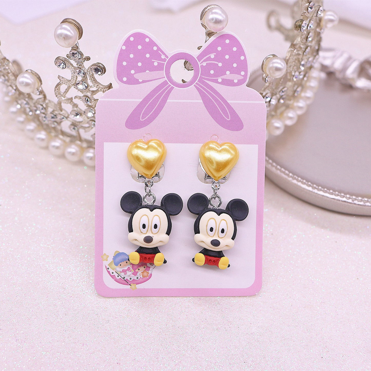 Resin cute cartoon ear clip (Mimimo de compra 2) MIC-MuM014